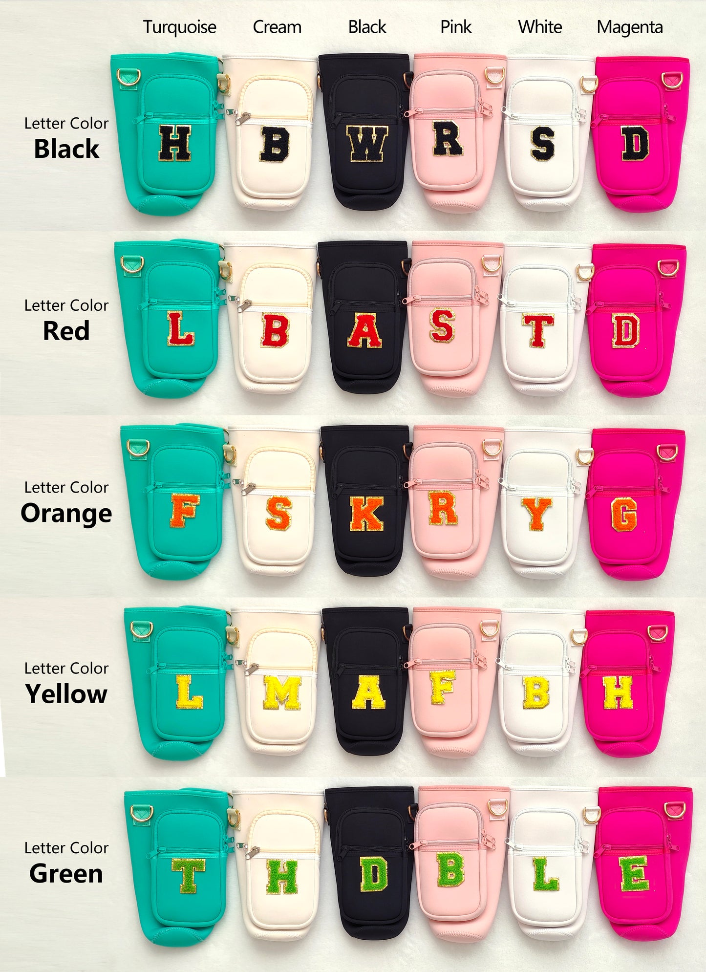 Custom Stanley Cup Strap Pouch Personalized 40oz Stanley Bag Stanley Cup Accessories Carrier Case Quencher Tumbler Water Bottle Bag Holder